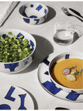 Alessi Itsumo porcelain salad bowl 20cm, imported from the UK