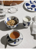 Alessi Itsumo Yunoki porcelain teacup and saucer set 16cm, UK version