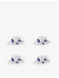 Alessi Itsumo Yunoki porcelain teacup and saucer set 16cm, UK version