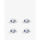 Alessi Itsumo Yunoki porcelain teacup and saucer set 16cm, UK version