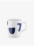 Alessi Itsumo porcelain mugs set of four, 8.9cm, imported from the UK