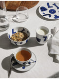 Alessi Itsumo porcelain mugs set of four, 8.9cm, imported from the UK