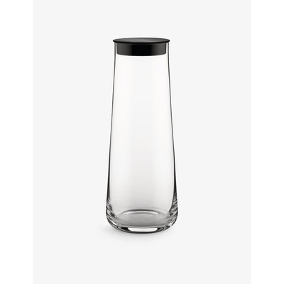 selfridges Alessi Eugenia Glass Pitcher with Cap 25cm- Buy online at McGrocer