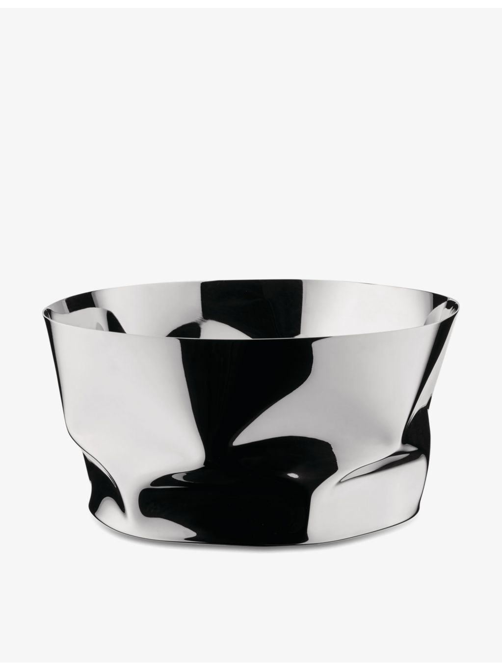 Alessi polished stainless steel basket 19.5cm, imported from the UK