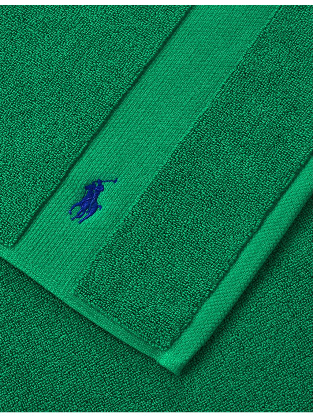 Ralph Lauren Home polo player embroidered cotton bath mat 55x90cm, imported from the UK