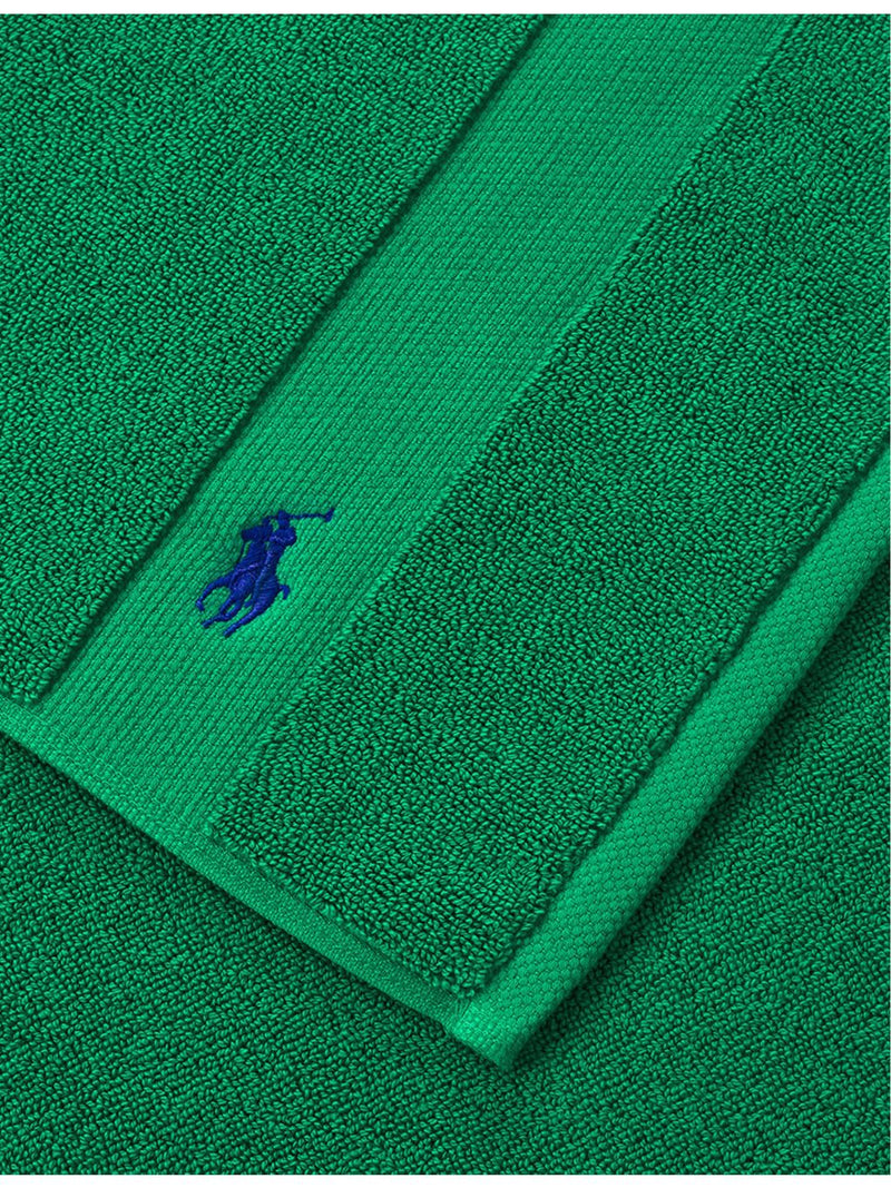 Ralph Lauren Home polo player embroidered cotton bath mat 55x90cm, imported from the UK