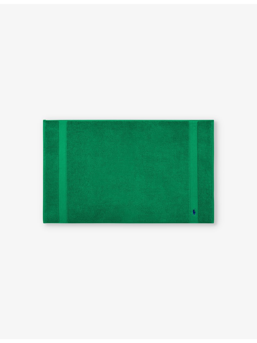 Ralph Lauren Home polo player embroidered cotton bath mat 55x90cm, imported from the UK