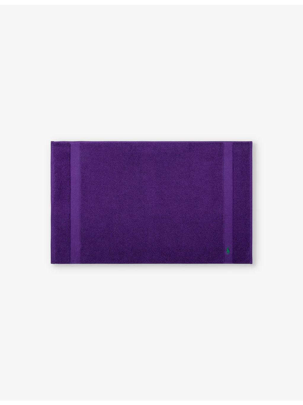 Ralph Lauren Home cotton bath mat 55x90cm embroidered logo - British product