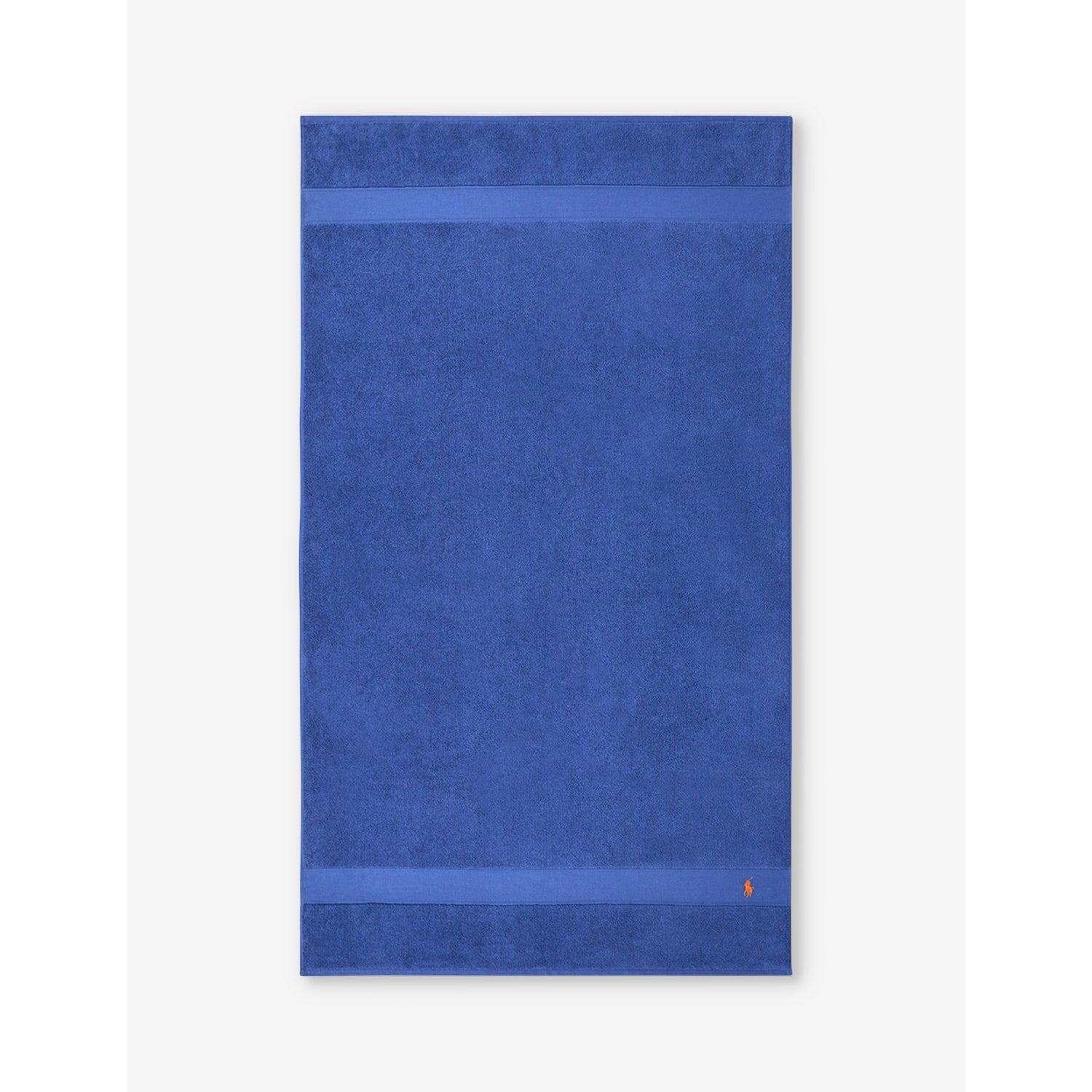Polo Player-embroidered cotton bath sheet 160cm x 90cm - Face Cloth