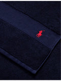 Ralph Lauren home bath sheet embroidered polo player 30x16in, imported from the UK