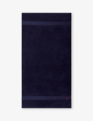 Ralph Lauren Home Polo Player Embroidered Cotton Bath Sheet 30 x 16in