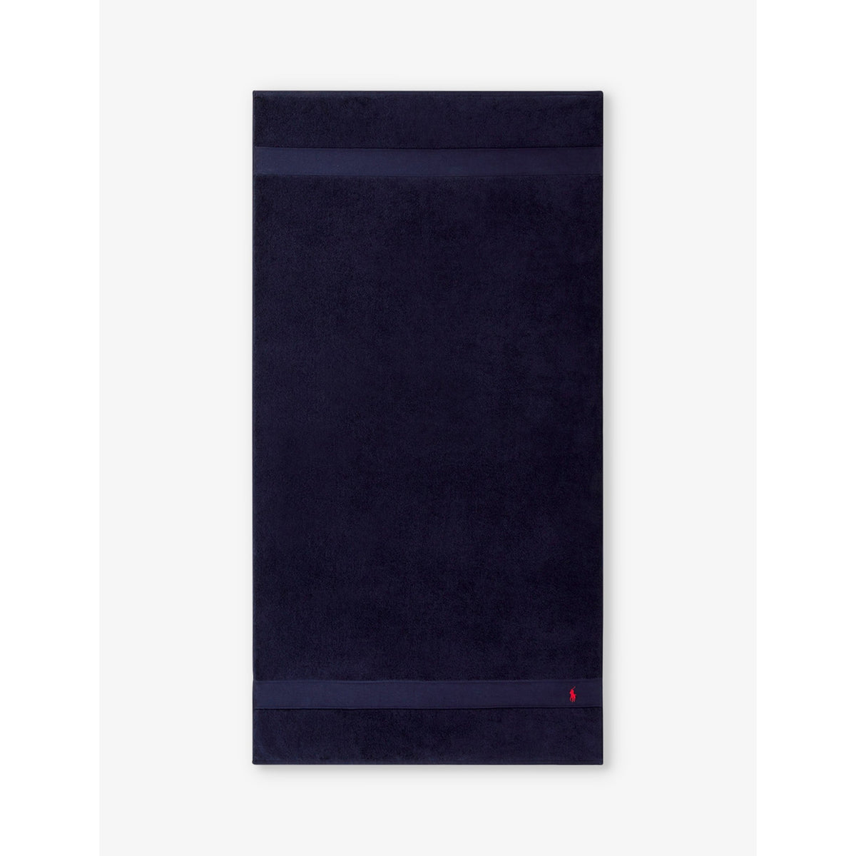 Polo Player-embroidered cotton bath sheet 30 x 16in - Face Cloth