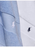Ralph Lauren Polo Player embroidered cotton bath sheet 160cm x 90cm, imported from the UK