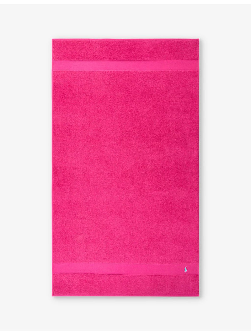 Ralph Lauren bath sheet embroidered polo player, imported from the UK
