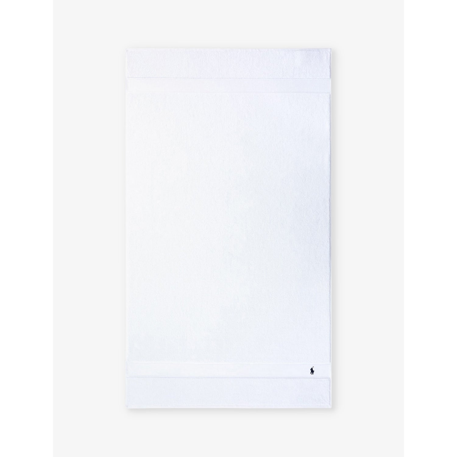 Polo Player-embroidered cotton bath sheet 160cm x 90cm - Face Cloth