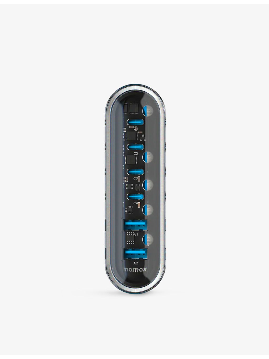 techBAR 120W 6-port desktop charger (British brand)