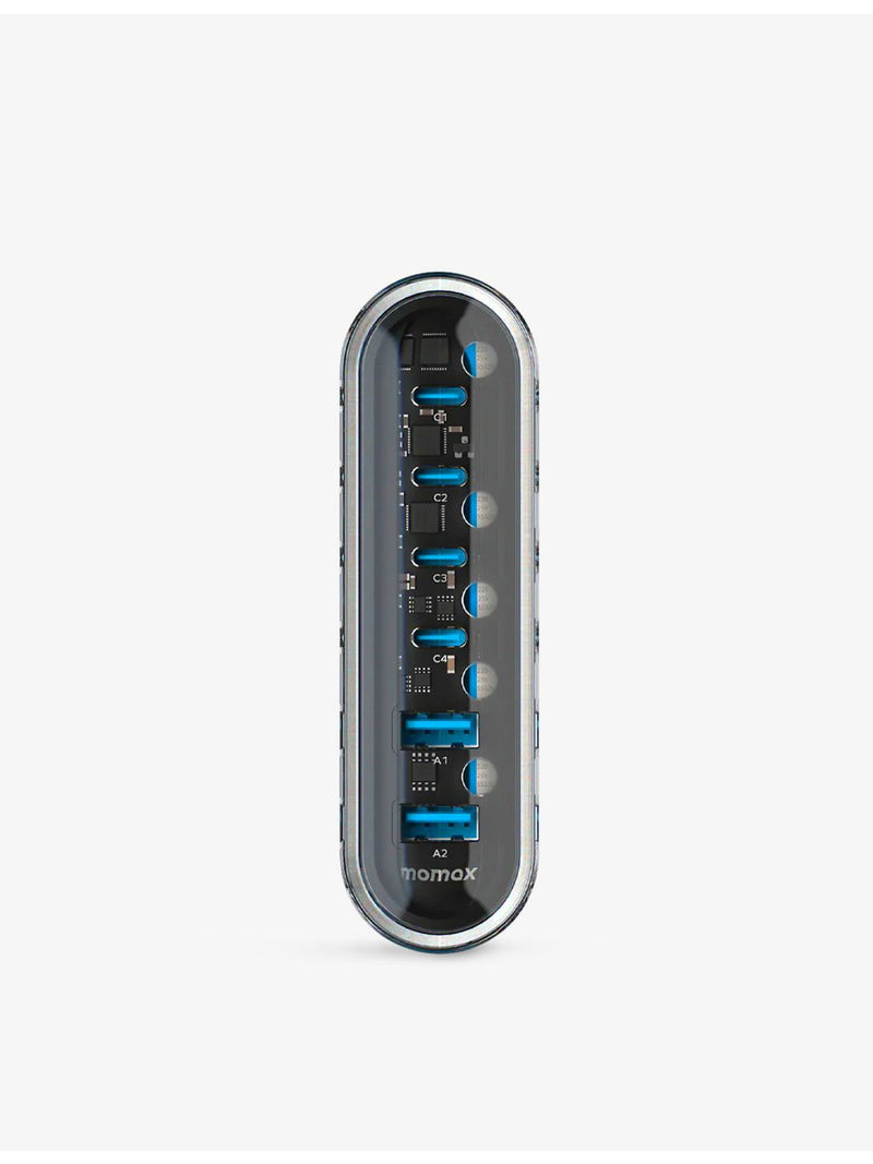 techBAR 120W 6-port desktop charger (British brand)
