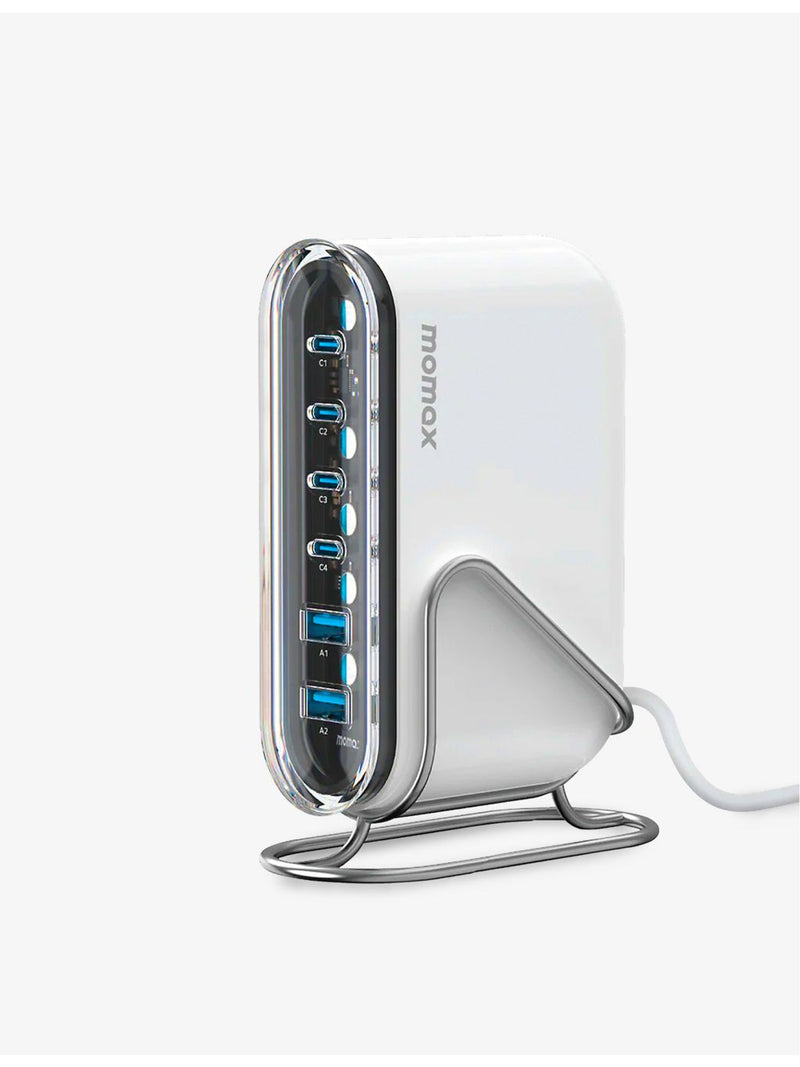 techBAR 120W 6-port desktop charger (British brand)