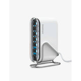 techBAR 120W 6-port desktop charger (British brand)