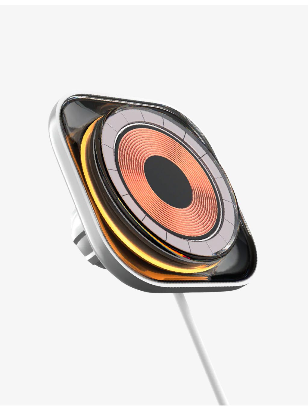 techBAR 1-Charge Flow magnetic wireless car charger - British product