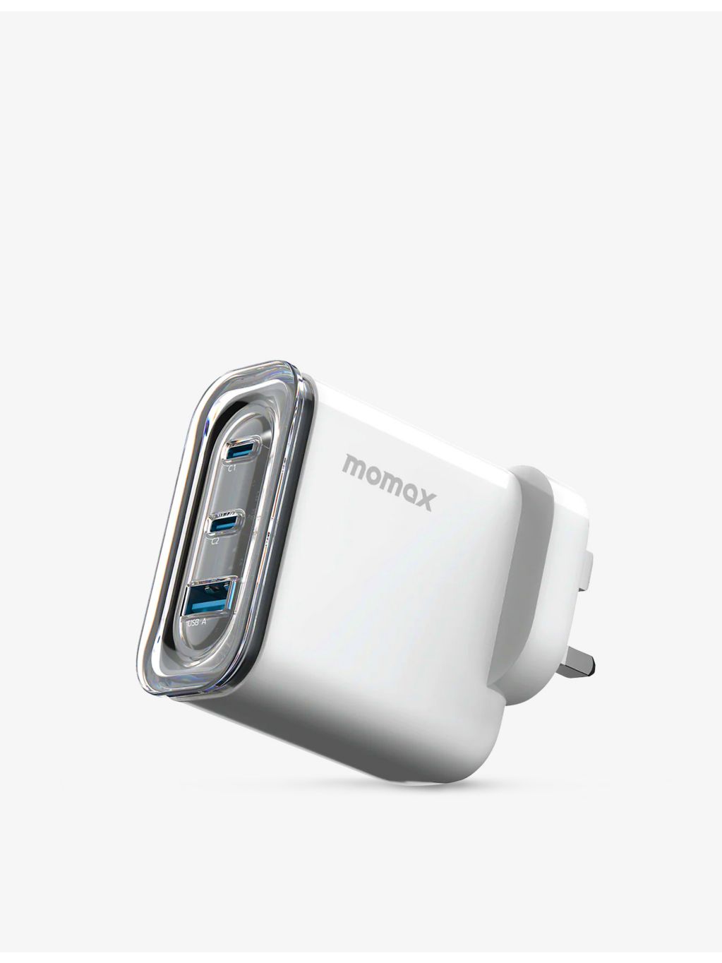 techBAR One-Charge Flow 80W 3-port wall charger, imported from the UK