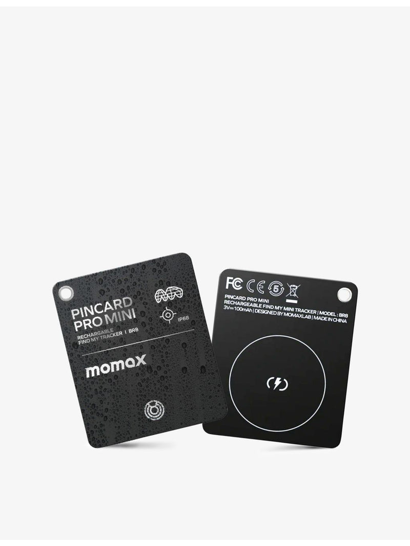 techBAR PinCard Pro Mini credit-card-sized tracker, UK version