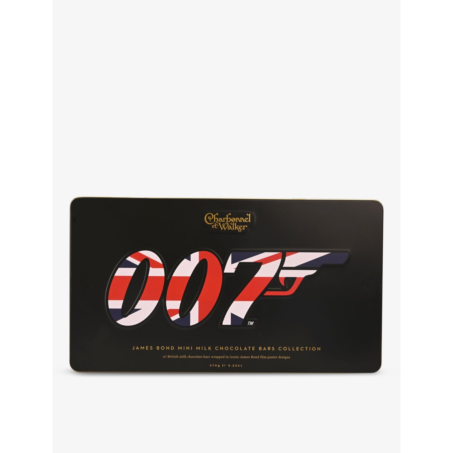 Charbonnel et Walker James Bond mini milk chocolate bars 270g, UK version