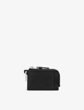 AllSaints Remy square leather wallet with debossed logo (British brand)