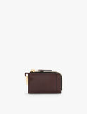 AllSaints Remy Logo-Debossed Square Leather Wallet