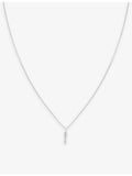 Astrid & Miyu I initial cubic zirconia necklace, imported from the UK