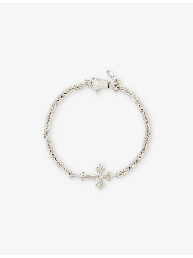 Avelli cross pendant sterling silver bracelet - British product