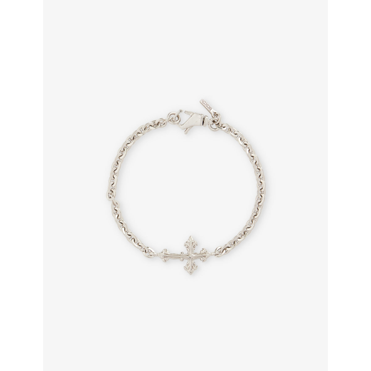 Avelli cross-pendant sterling-silver bracelet - S