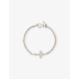 Avelli cross-pendant sterling-silver bracelet - S