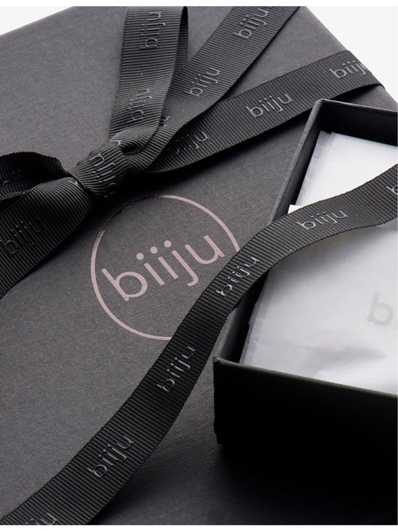 Biiju signet ring Sandstorm 18ct yellow gold-plated sterling silver (British brand)
