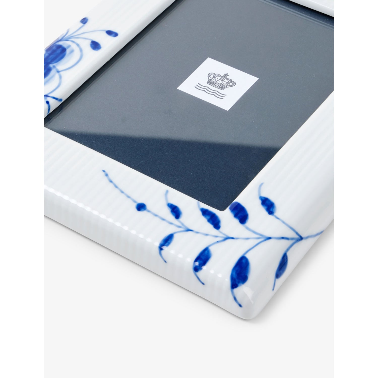 Royal Copenhagen Blue Fluted porcelain picture frame 21cm (British brand)