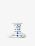 Royal Copenhagen Blue Fluted Plain candle holder 7.5cm, UK version