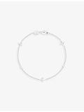 Astrid & Miyu star charm bracelet with cubic zirconia, UK version
