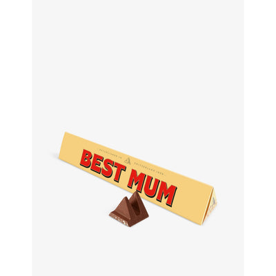 selfridges Toblerone Best Mum Milk Chocolate and Nougat Bar 100g- Buy online at McGrocer