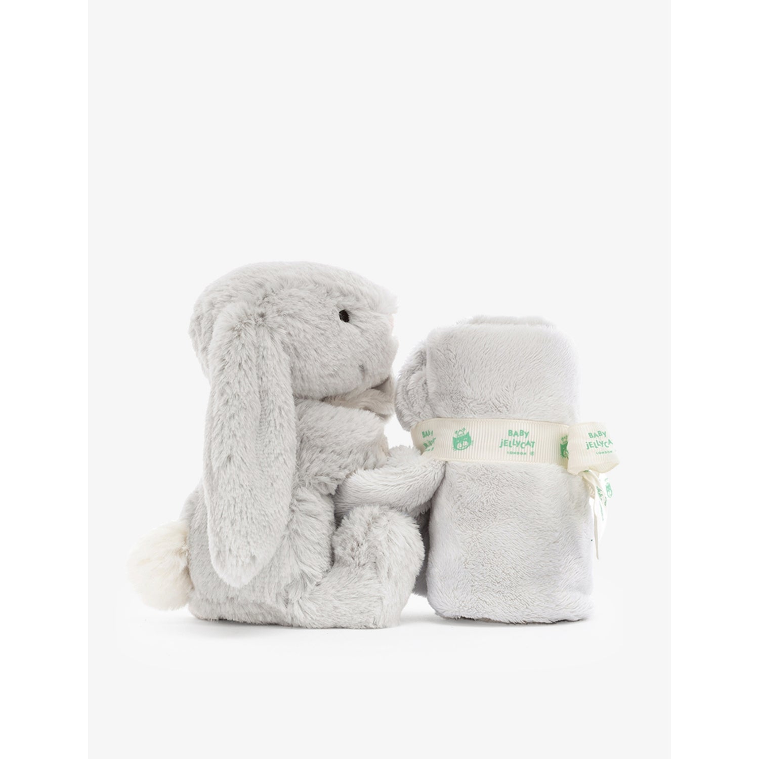 Jellycat Bashful Bunny faux-fur soother 34cm, imported from the UK