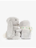 Jellycat Bashful Bunny faux-fur soother 34cm, imported from the UK