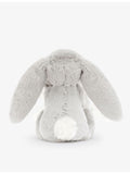 Jellycat Bashful Bunny faux-fur soother 34cm, imported from the UK