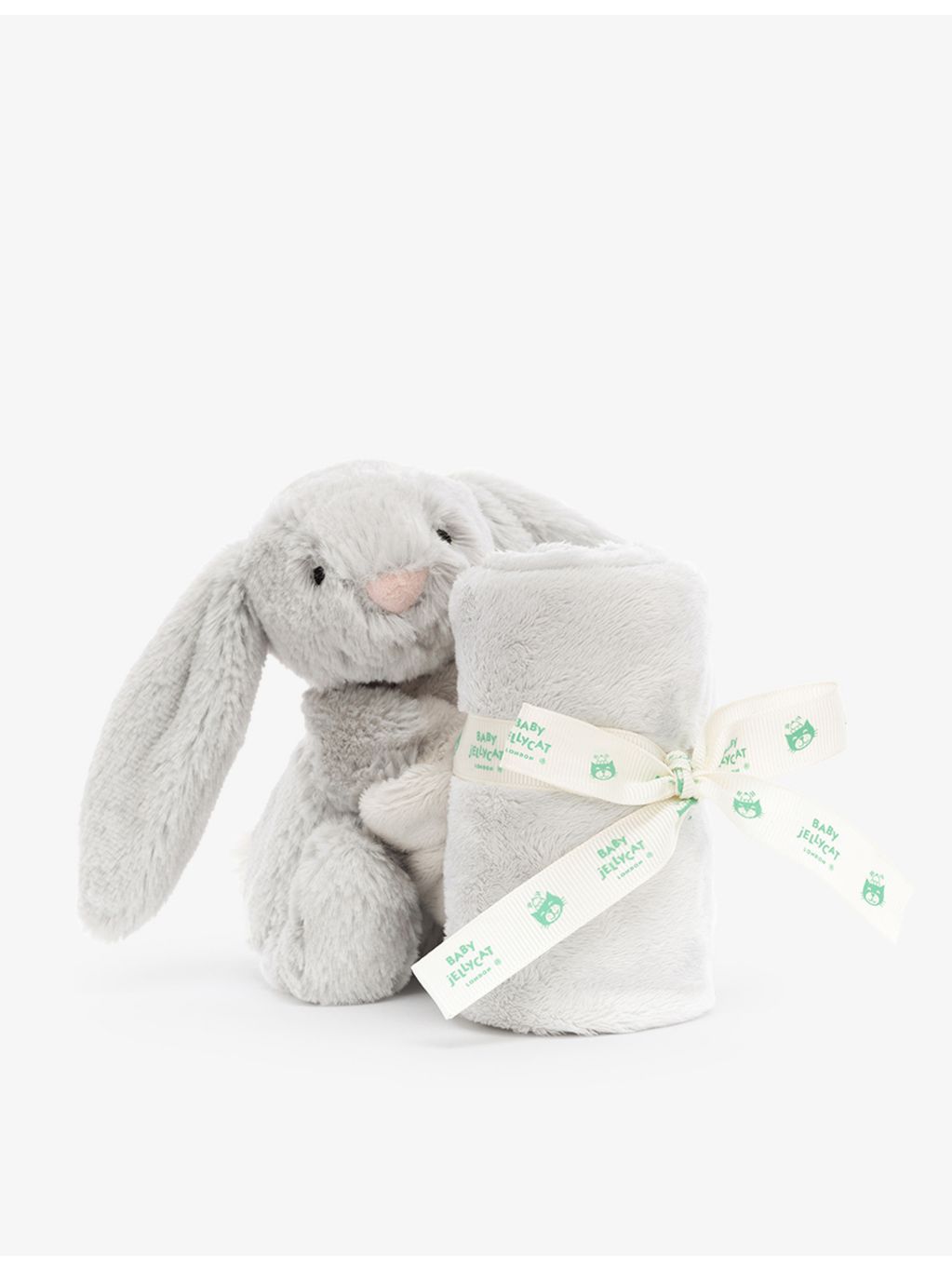 Jellycat Bashful Bunny faux-fur soother 34cm, imported from the UK