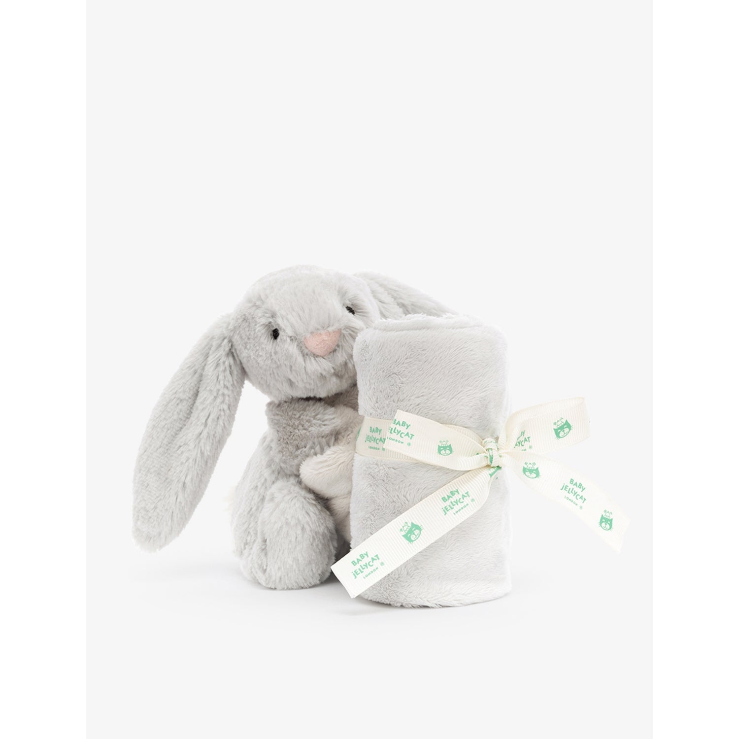 Jellycat Bashful Bunny faux-fur soother 34cm, imported from the UK