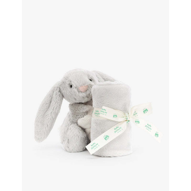 Jellycat Bashful Bunny faux-fur soother 34cm, imported from the UK