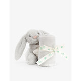 Jellycat Bashful Bunny faux-fur soother 34cm, imported from the UK