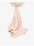 Jellycat Bashful Bunny faux-fur blanket 70cm, UK version
