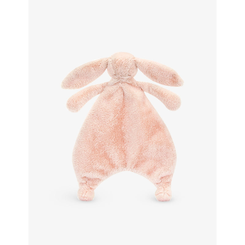 Jellycat Bashful Bunny faux-fur comforter 27cm, imported from the UK