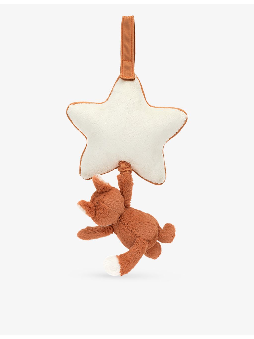 Jellycat Bashful Fox woven musical toy 30cm, UK version