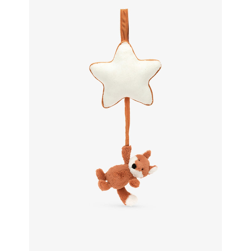 Jellycat Bashful Fox woven musical toy 30cm, UK version