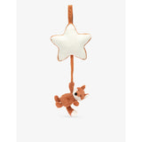 Jellycat Bashful Fox woven musical toy 30cm, UK version